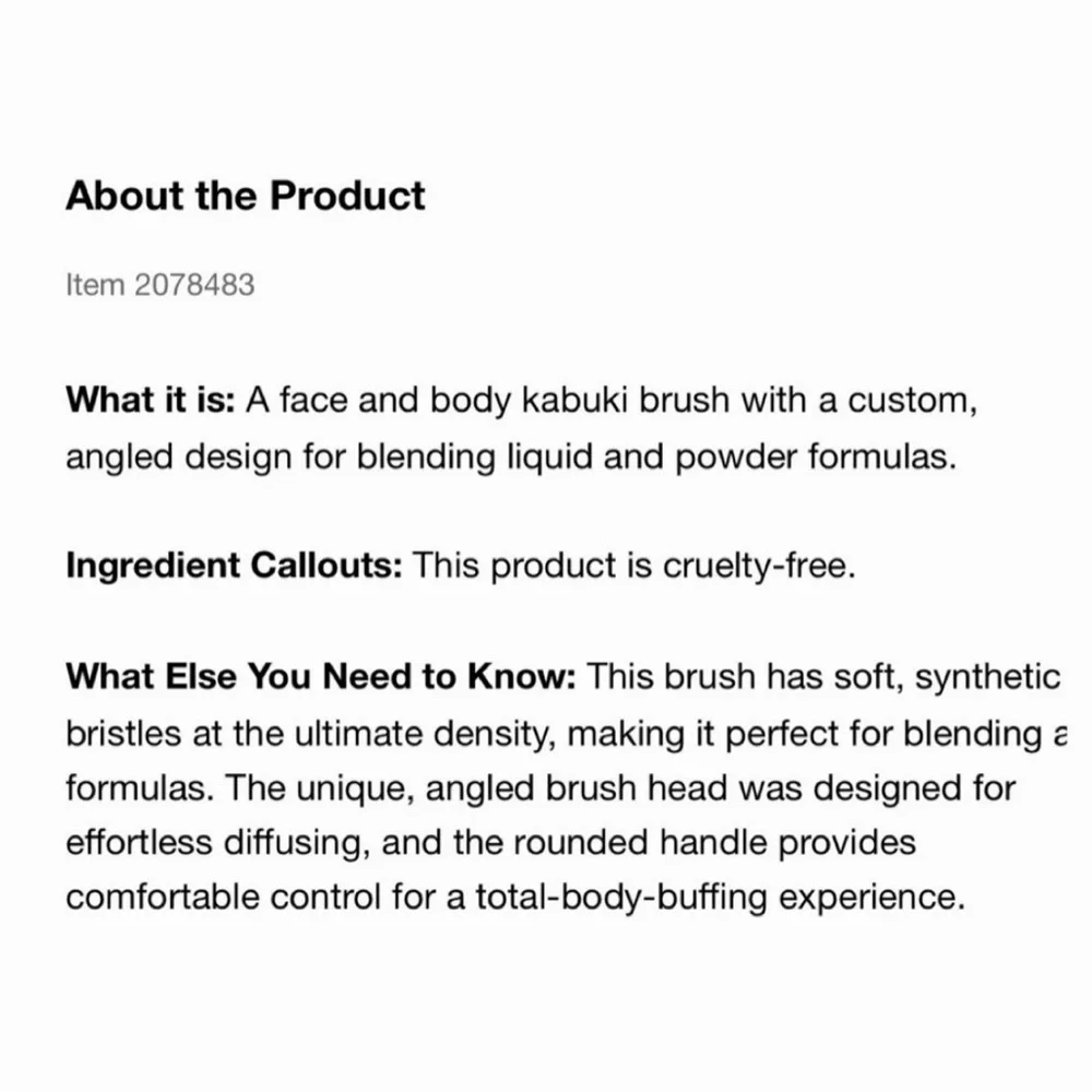 Fenty Beauty Kabuki Brush 160